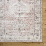Laran Taupe Distressed Washable Area Rug - Clearance - Ornate Home