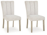 Larawyn Bisque Dining Chair (Set of 2) (Online Special Price) - Ornate Home