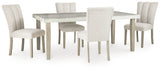 Larawyn Bisque Dining Table and 4 Chairs (Online Special Price) - Ornate Home