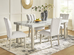 Larawyn Bisque Dining Table and 4 Chairs - Ornate Home