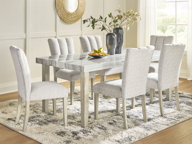 Larawyn Bisque Dining Table and 6 Chairs (Online Special Price) - Ornate Home