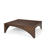 Laraya Medium Brown Wood Coffee Table - Ornate Home