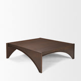 Laraya Medium Brown Wood Coffee Table - Ornate Home