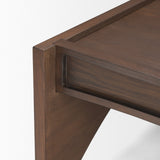 Laraya Medium Brown Wood Coffee Table - Ornate Home