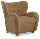 Larbell Camel Accent Chair - Ornate Home