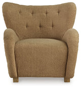 Larbell Camel Accent Chair - Ornate Home
