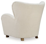 Larbell Ecru Accent Chair - Ornate Home