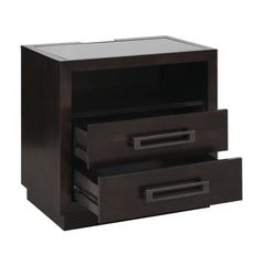 Larchmont Charcoal 4-piece Queen Bedroom Set - Ornate Home