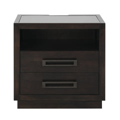 Larchmont Charcoal 4-piece Queen Bedroom Set - Ornate Home