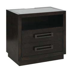 Larchmont Charcoal 4-piece Queen Bedroom Set - Ornate Home
