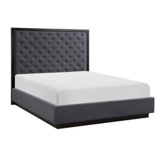 Larchmont Charcoal 5-Piece Queen Bedroom Set - Ornate Home