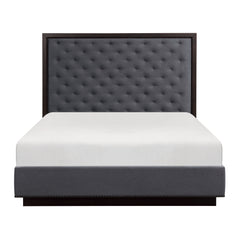 Larchmont Charcoal 5-Piece Queen Bedroom Set - Ornate Home