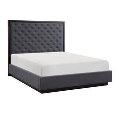 Larchmont Charcoal California King Bed - Ornate Home