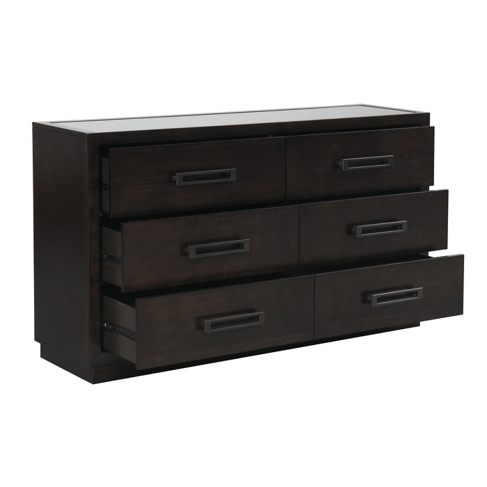 Larchmont Charcoal Dresser - Ornate Home