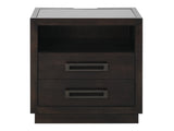 Larchmont Charcoal Nightstand - Ornate Home
