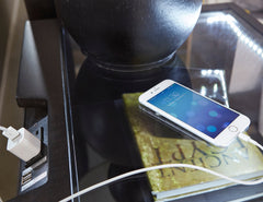 Larchmont Charcoal Nightstand - Ornate Home