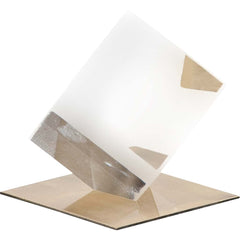 Lareina Clear Small Glass Cube - Ornate Home