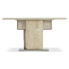 Laren Ecru/Farine/Albescent Console Table - Ornate Home