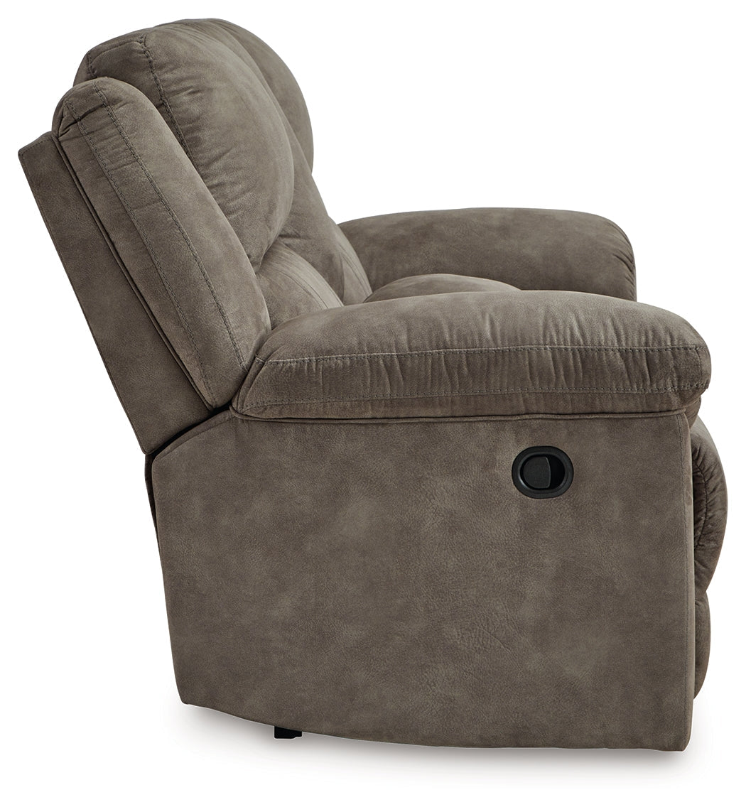 Laresview Fossil Reclining Loveseat and Oversized Recliner (Online Special Price) - Ornate Home