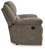 Laresview Fossil Reclining Loveseat and Oversized Recliner - Ornate Home