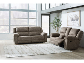 Laresview Fossil Reclining Sofa and Loveseat (Online Special Price) - Ornate Home