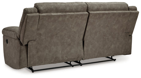 Laresview Fossil Reclining Sofa and Loveseat - Ornate Home
