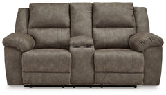 Laresview Fossil Reclining Sofa and Loveseat - Ornate Home