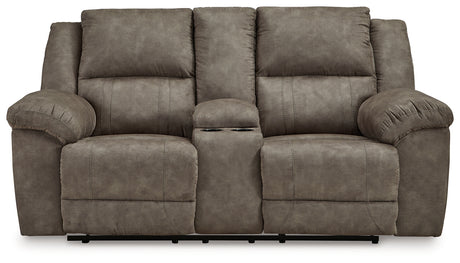 Laresview Fossil Reclining Sofa and Loveseat - Ornate Home