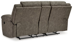 Laresview Fossil Reclining Sofa and Loveseat - Ornate Home