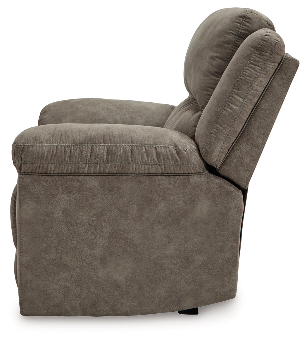 Laresview Fossil Reclining Sofa and Oversized Recliner (Online Special Price) - Ornate Home