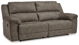 Laresview Fossil Reclining Sofa and Oversized Recliner (Online Special Price) - Ornate Home