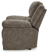 Laresview Fossil Reclining Sofa and Oversized Recliner - Ornate Home