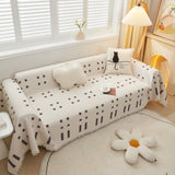 Large Couch Cover Throw, l Shape Sofa Cover for Sectional Couch Pet Friendly Furniture Protector - Ornate Home