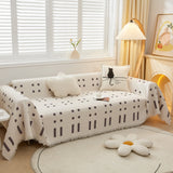 Large Couch Cover Throw, l Shape Sofa Cover for Sectional Couch Pet Friendly Furniture Protector - Ornate Home