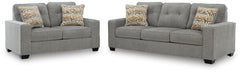 Larimer Iron Queen Sofa Sleeper and Loveseat - Ornate Home