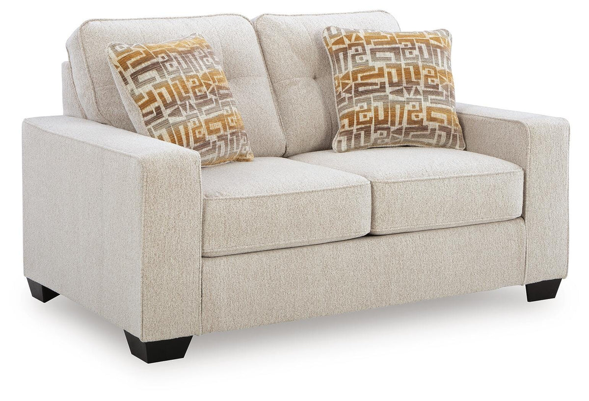 Larimer Stone Loveseat and Recliner - Ornate Home