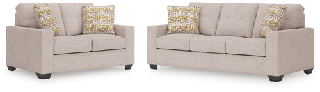 Larimer Stone Sofa and Loveseat - Ornate Home