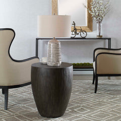 Lark Brown/Woodtone Minimalist Wooden End Table - Ornate Home