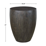 Lark Brown/Woodtone Minimalist Wooden End Table - Ornate Home