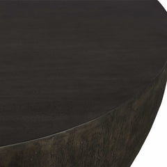 Lark Woodtone Round Wood Coffee Table - Ornate Home