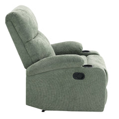 Larkin Green Motion Recliner - Ornate Home