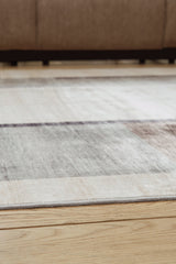 Larkport Cream/Brown/Gray Washable Medium Rug (Online Special Price) - Ornate Home