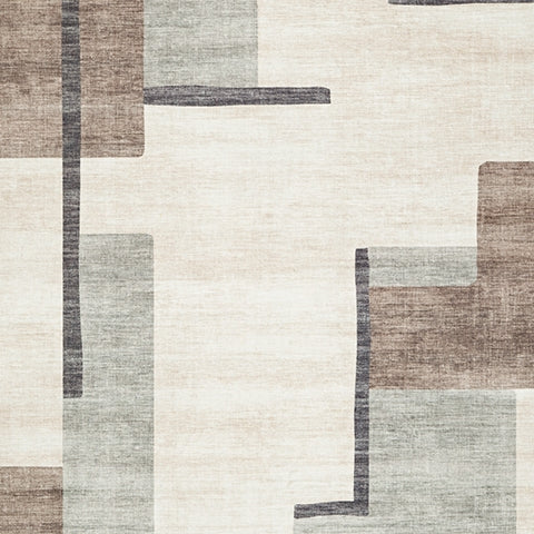 Larkport Cream/Brown/Gray Washable Medium Rug (Online Special Price) - Ornate Home