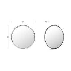 Lars Chrome Mirror - Ornate Home