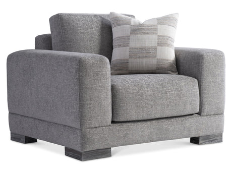 Lars Grey Fabric Chair - Ornate Home