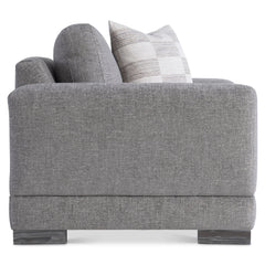 Lars Grey Fabric Chair - Ornate Home