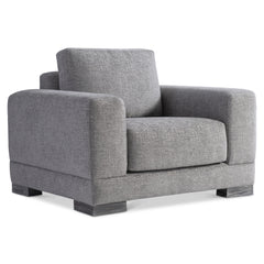 Lars Grey Fabric Chair - Ornate Home