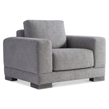 Lars Grey Fabric Chair - Ornate Home