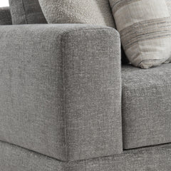 Lars Grey Fabric Sofa - Ornate Home
