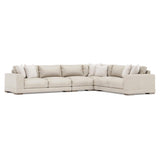 Lars White/Cream Sectional - Ornate Home